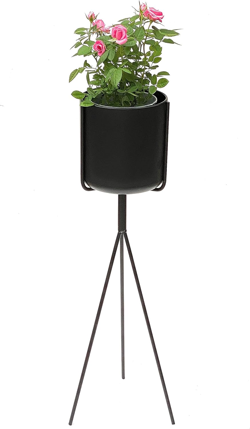 Moderner Blumenständer mit Topf
