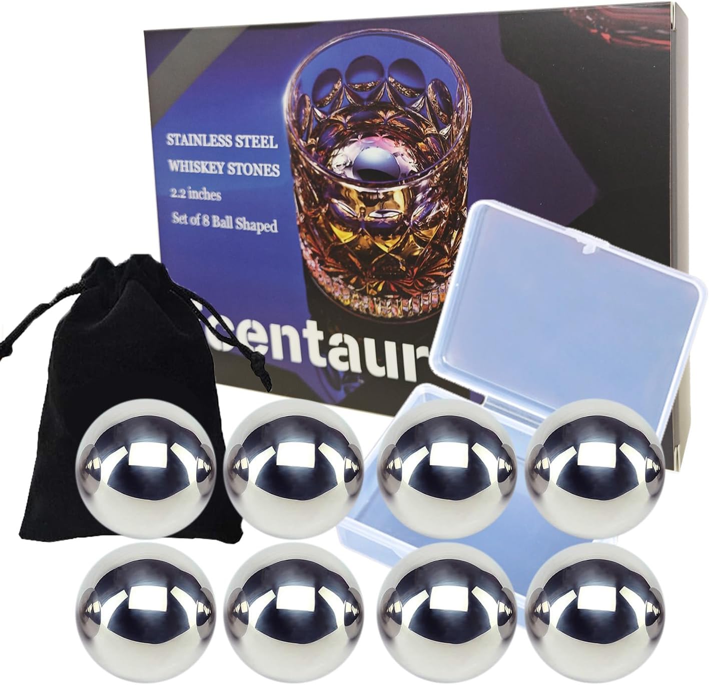 Whisky Kühlsteine Set, Set-8