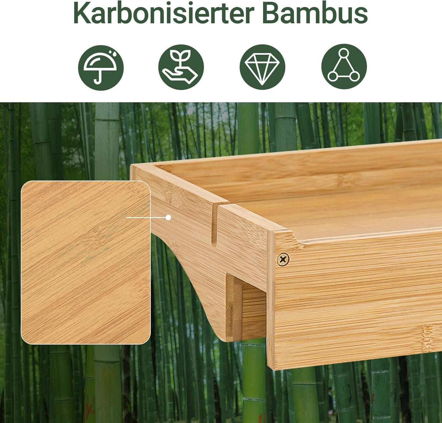 Bettablage, Natur