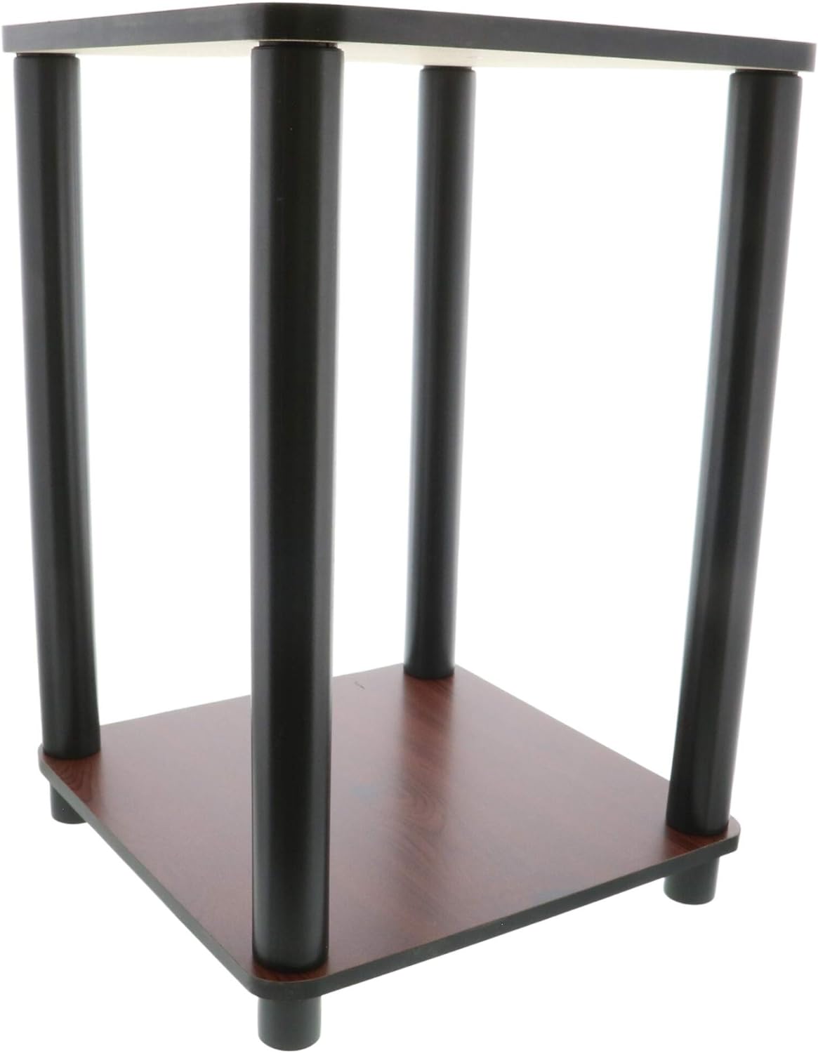 2er Set Beistelltisch Haydn, Dunkle Kirsche / Schwarz 2er Set