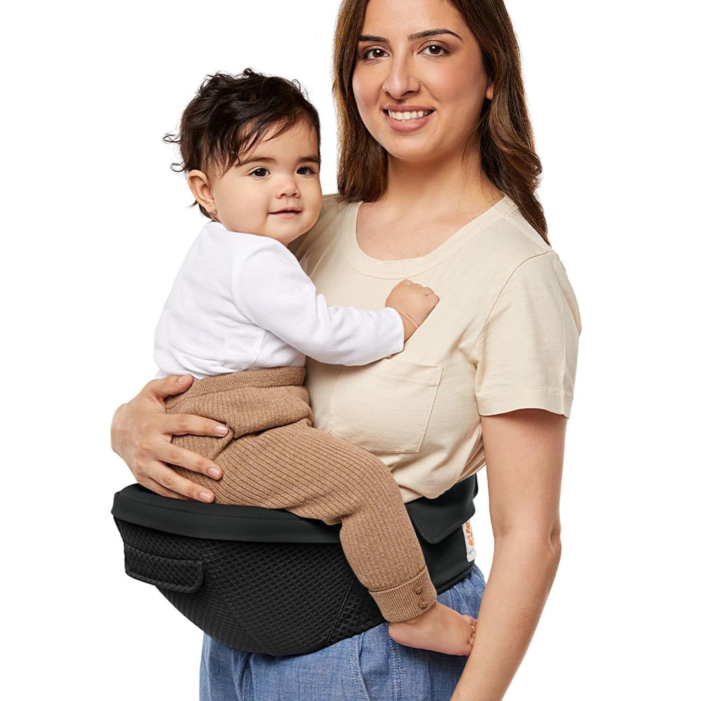 Alta Hip Seat Babytrage mit Hüftsitz, Alta Hip Seat Onyx Black