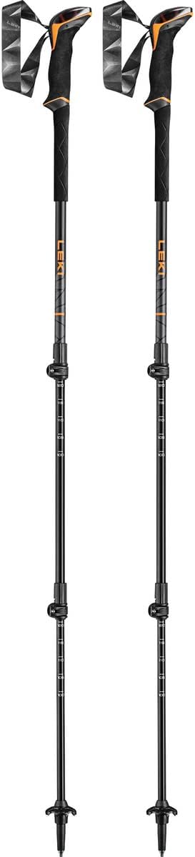 Makalu Lite Trekkingstöcke, orange-black-dark anthracite 100-135cm