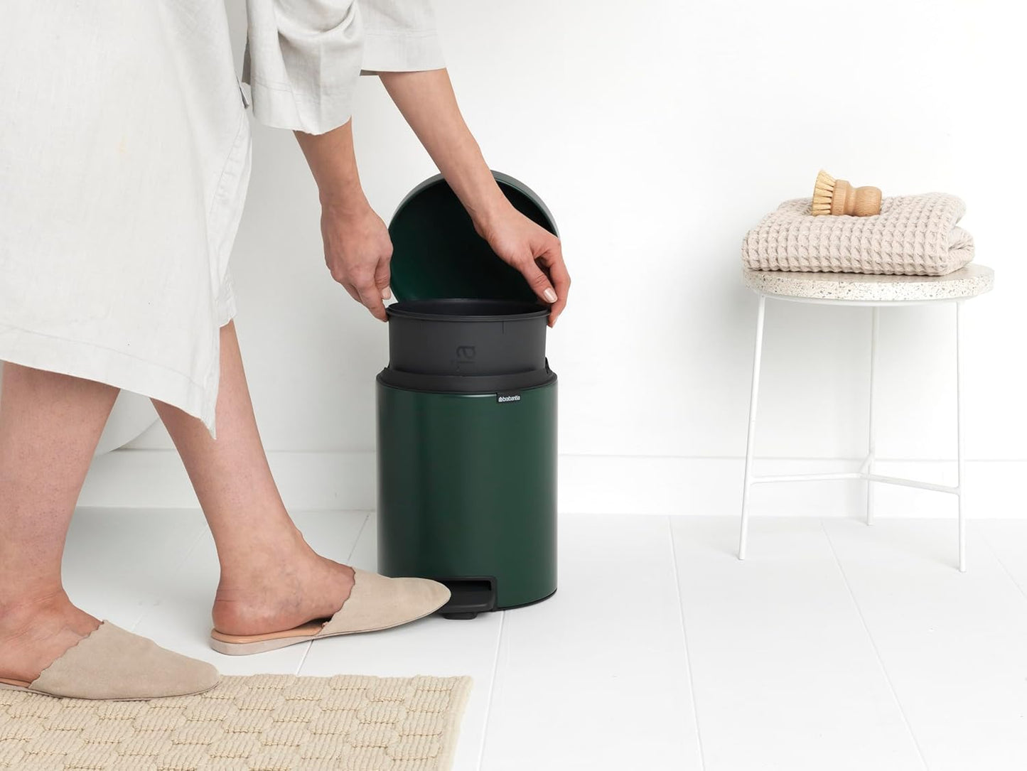 Badezimmereimer, 5 Liter Pine Green