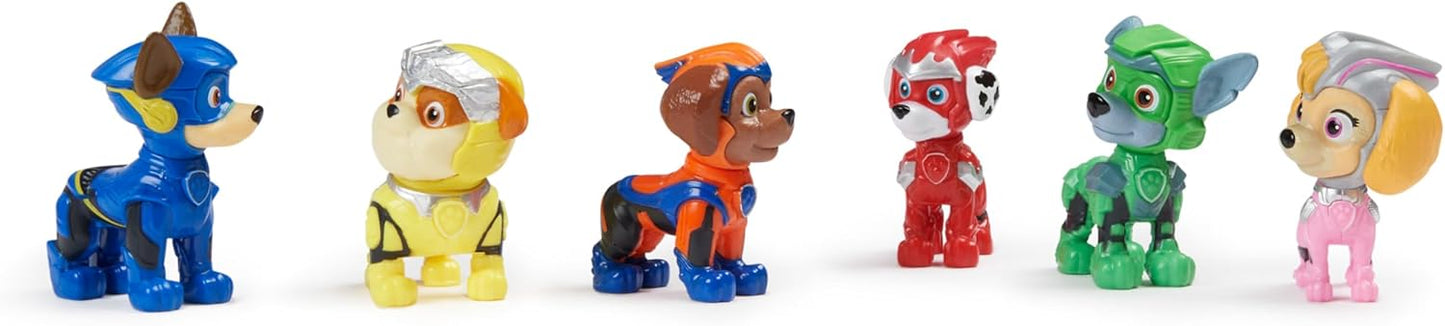 Paw Patrol: Der Mighty Kinofilm, Geschenkset mit 6 Superhelden-Spielfiguren