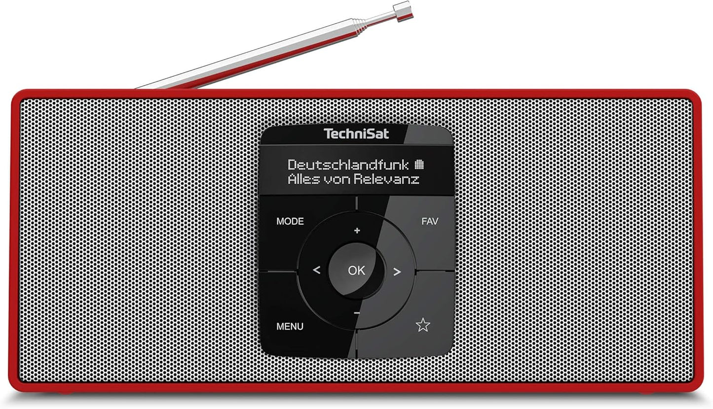 DigitRadio 2 S, Rot/Silber Stereo Single