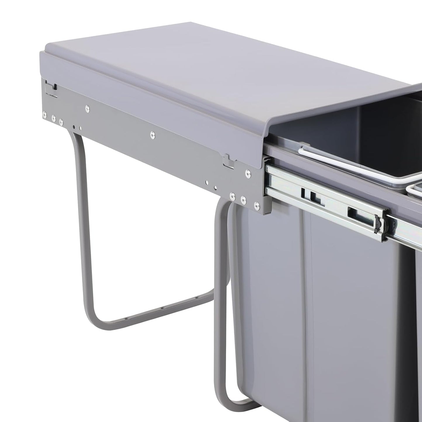 Einbaumülleimer EMCombo30 (2 Fächer, 10L + 20L) ausziehbar, EMCombo30