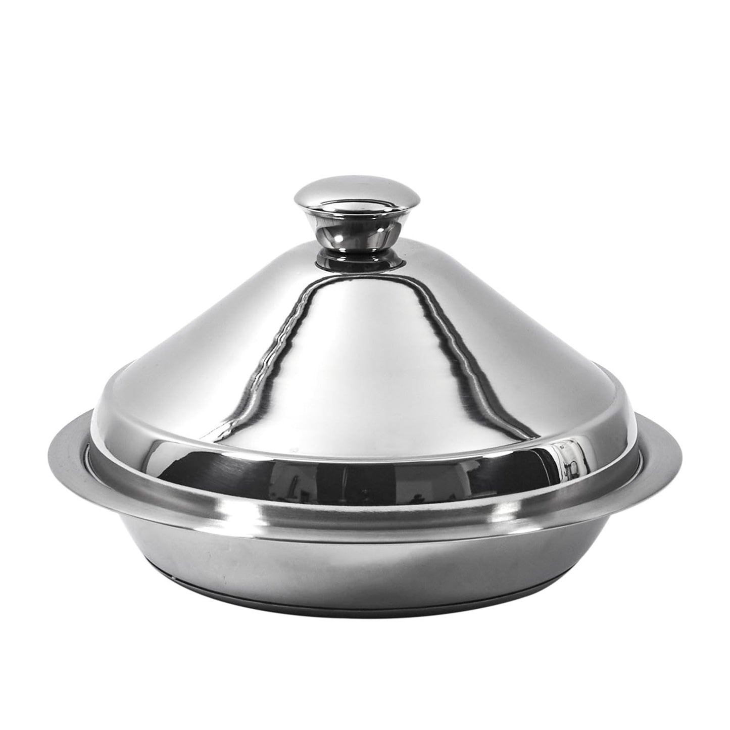 Tajine aus Edelstahl, 24 cm, zum Kochen