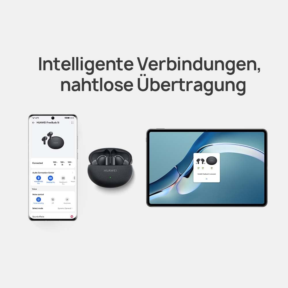 TWS-Kopfhörer mit Geräuschunterdrückung, Insel Blau FreeBuds 5i