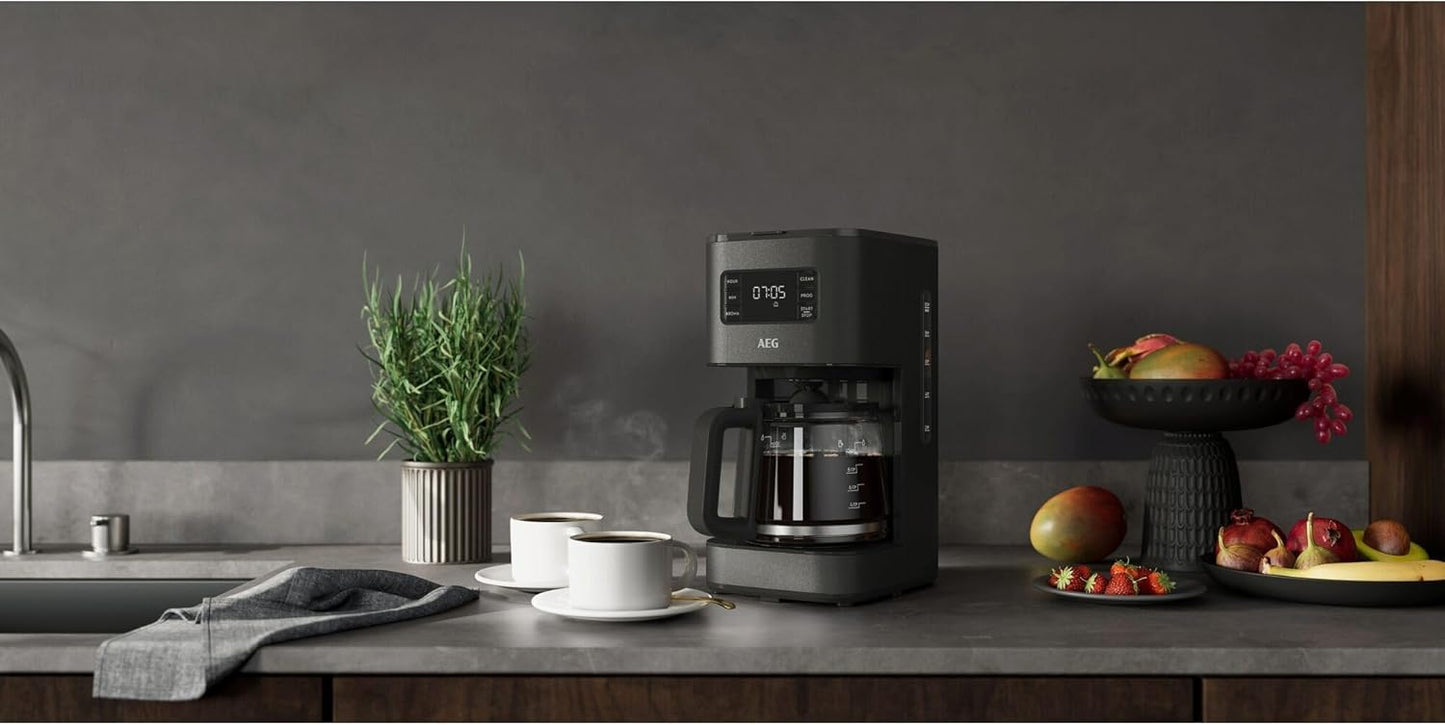Kaffeemaschine, Anthrazit
