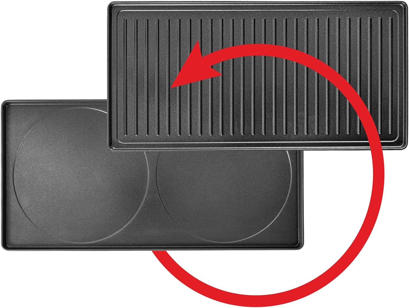 Raclette RCP 1800 mit Wendeplatte & Pizzafunktion