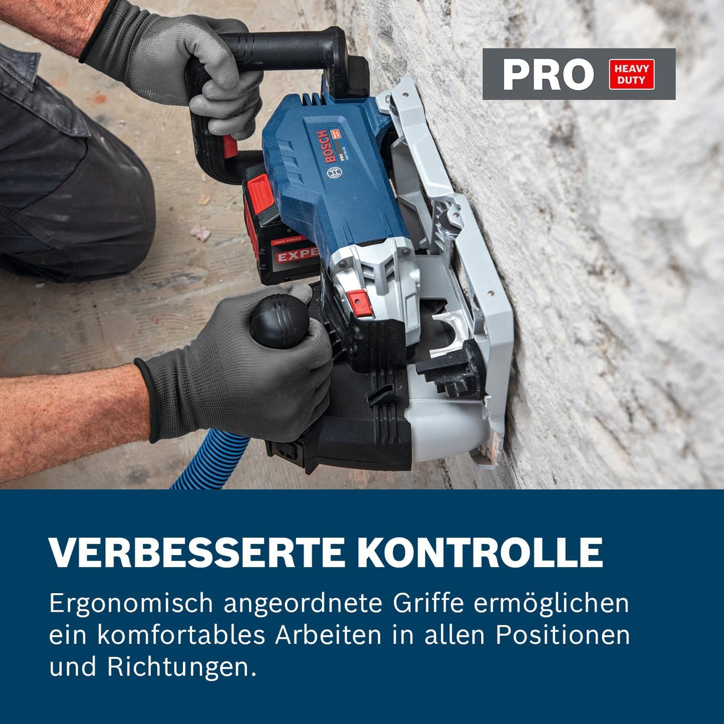 Akku-Mauernutfräse GNF18V-40 mit L-BOXX