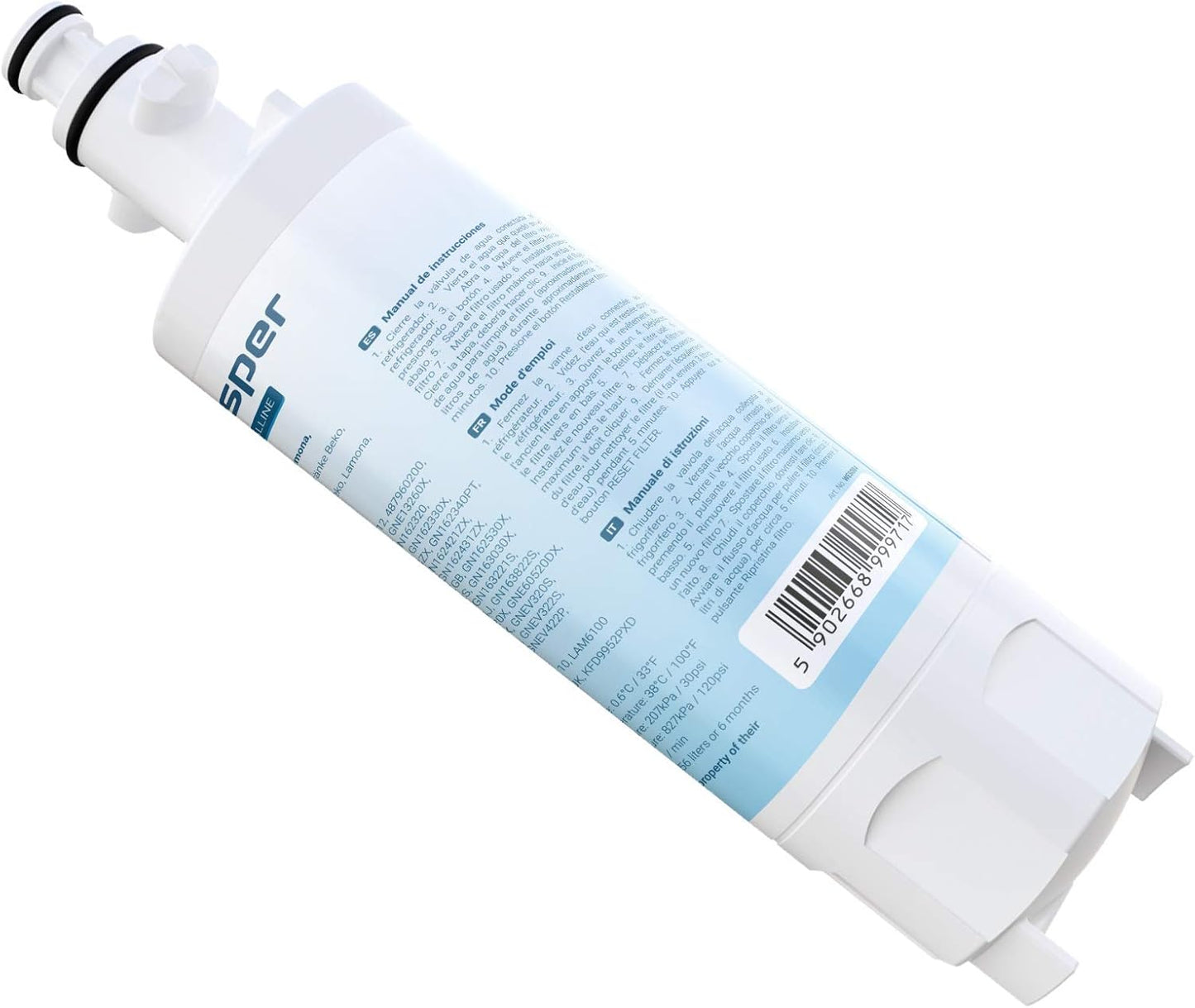 Gefrier-Kühlschrank Wasserfilter Ersatz (1 Stück), 1 Stück (1er Pack)