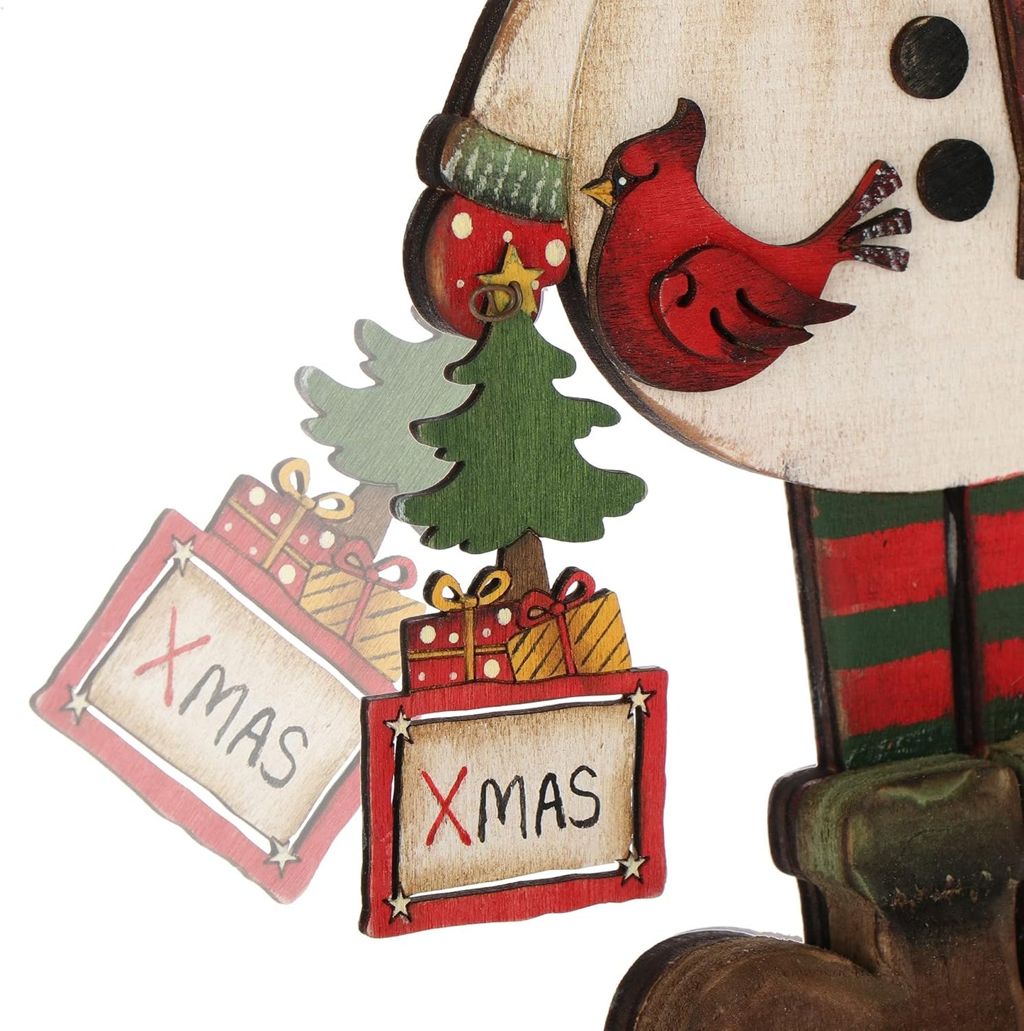 Schneemann Aufsteller X-Mas, Schneemann - X-mas