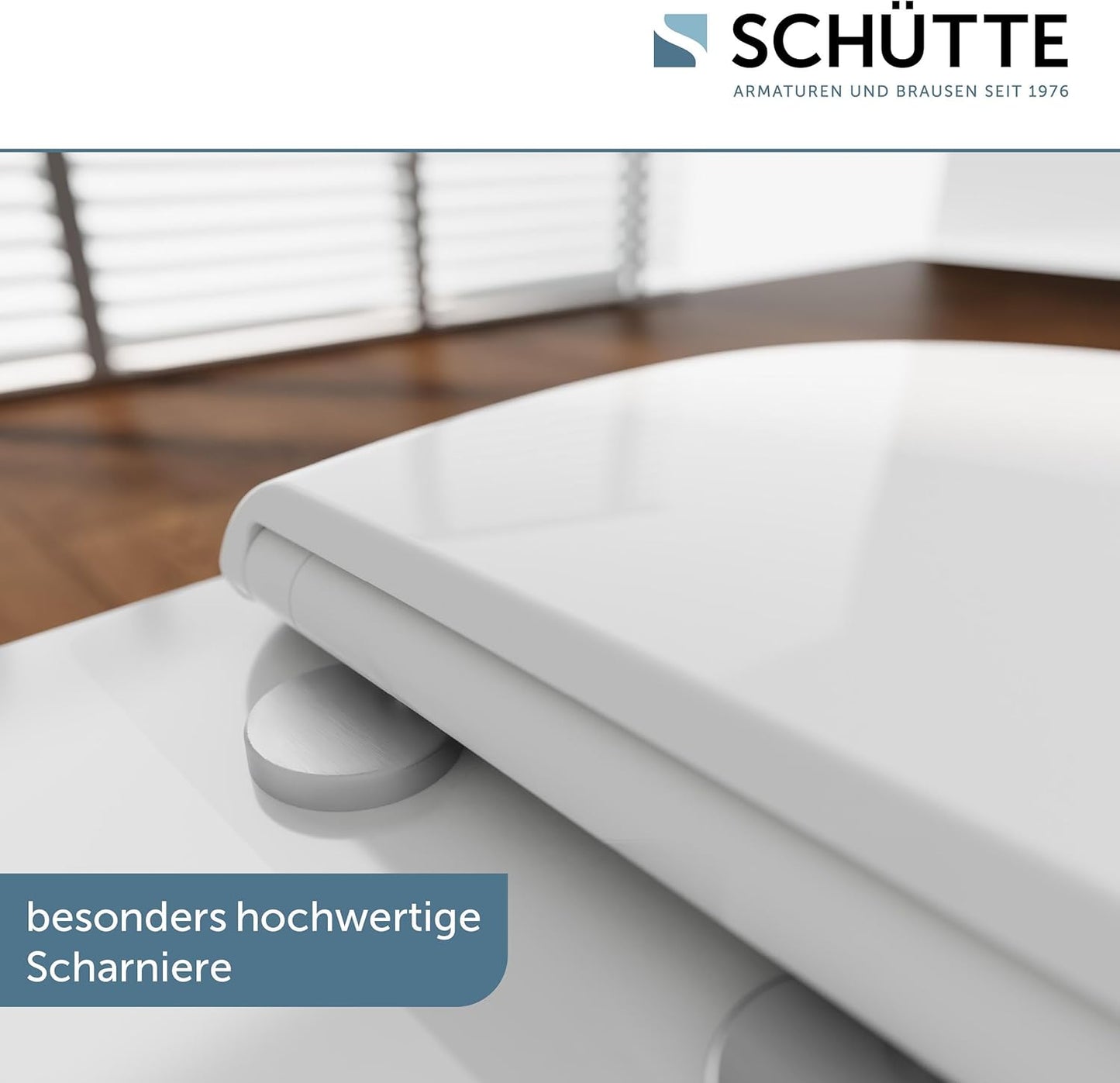 Wrap-Over WC-Sitz mit Absenkautomatik und Montageschablone, Wrap-Over