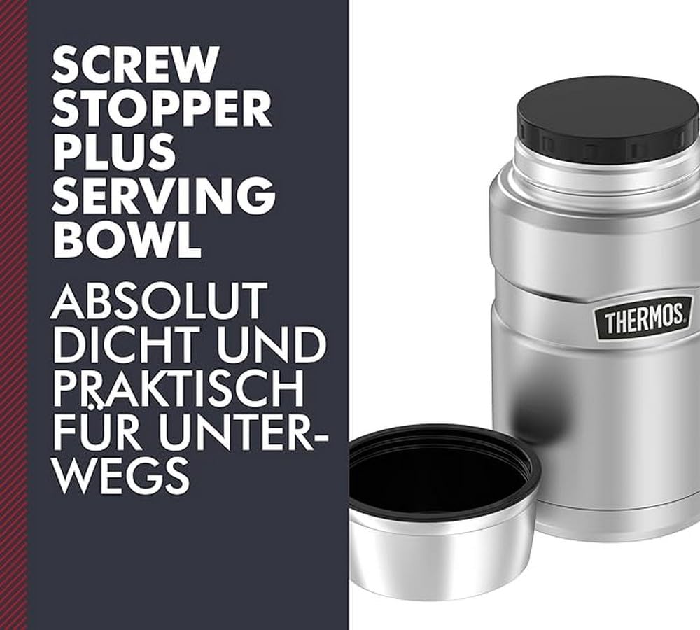 King 710ml, 0,71 l Stainless Steel Mat