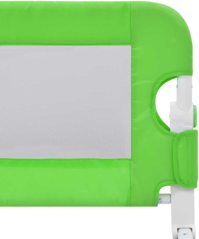 Bettschutzgitter für Kinderbett 120x42 cm, 120 x 42 cm Grün