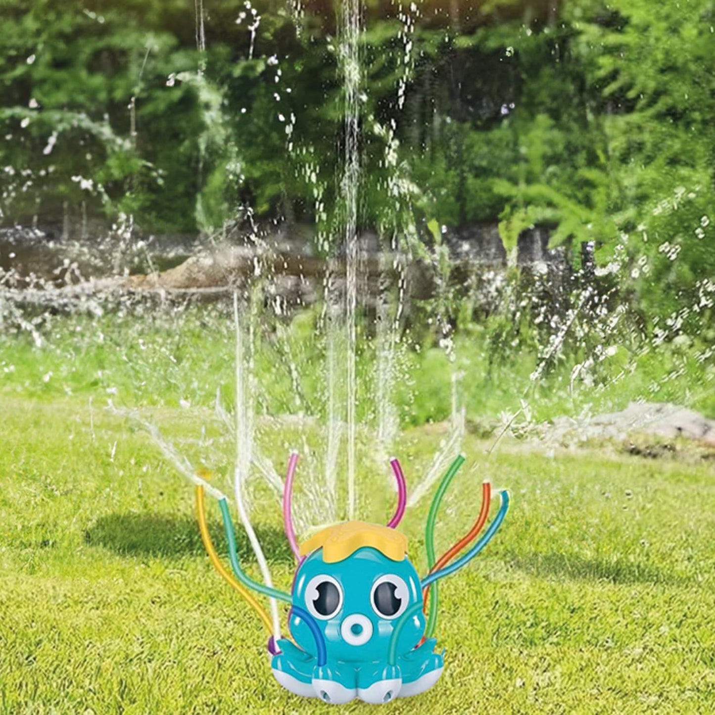 Sprinkler-Oktopus Wasserspielzeug, Sprinkler Oktopus Blau