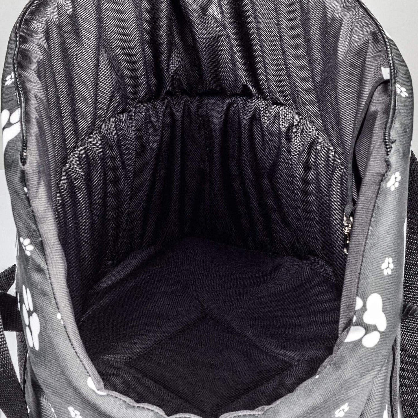 Tragetasche für kleine Haustiere bis 5 kg, L 34 x B 22 x H 26 cm Schwarz