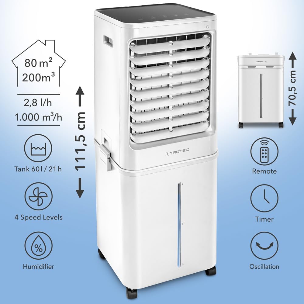 Aircooler PAE 81, 60l Weiss