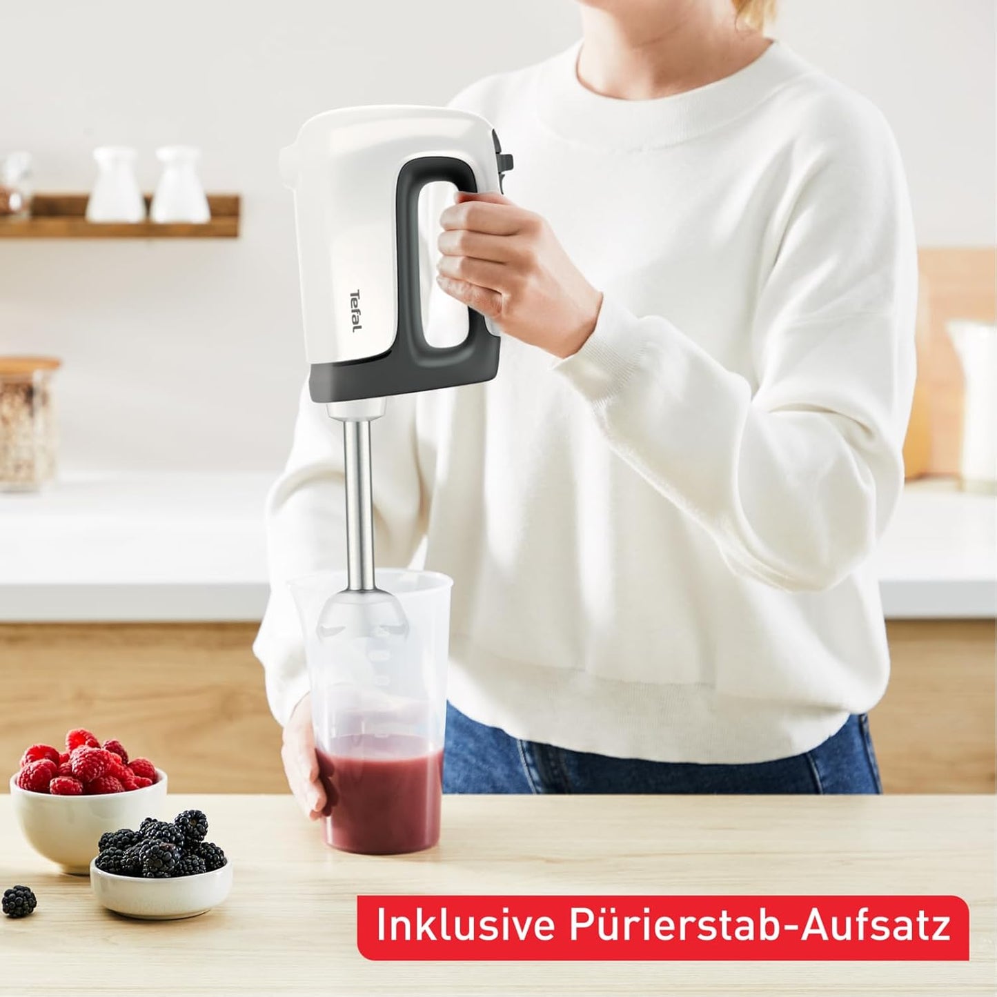 HT4621 Prep'Mix+ Handmixer mit Pürierstab