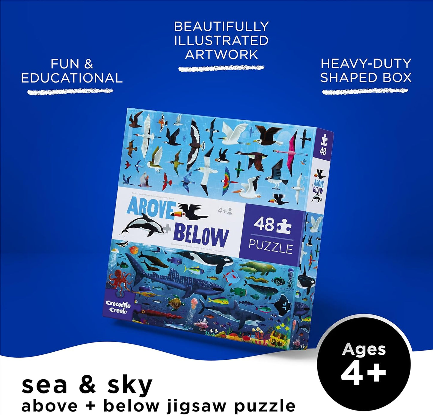 48-teiliges Puzzle-Set Meer & Himmel