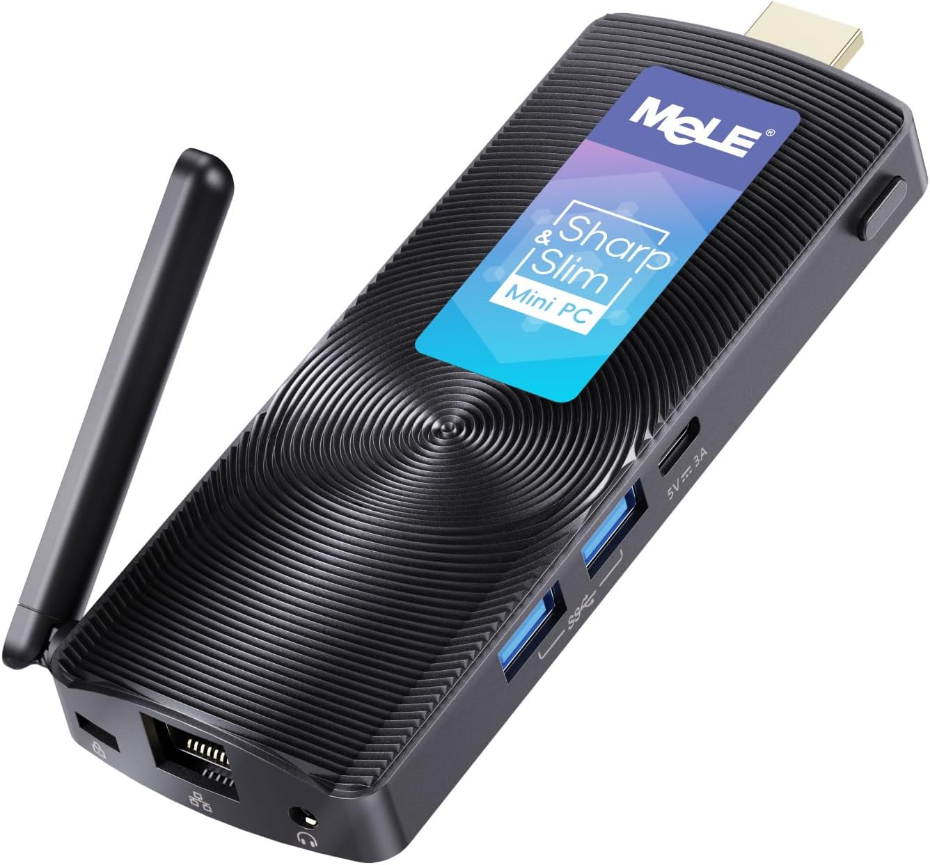 Lüfterloser Mini-PC-Stick mit Windows 11, 4GB 128GB PCG02-N4000 Home