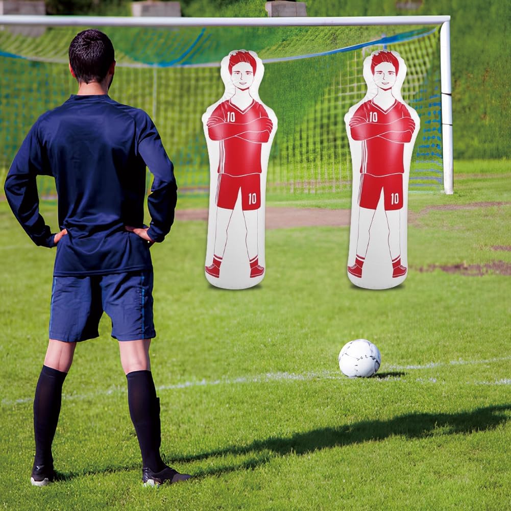 Fussball-Trainings-Dummy, Rot