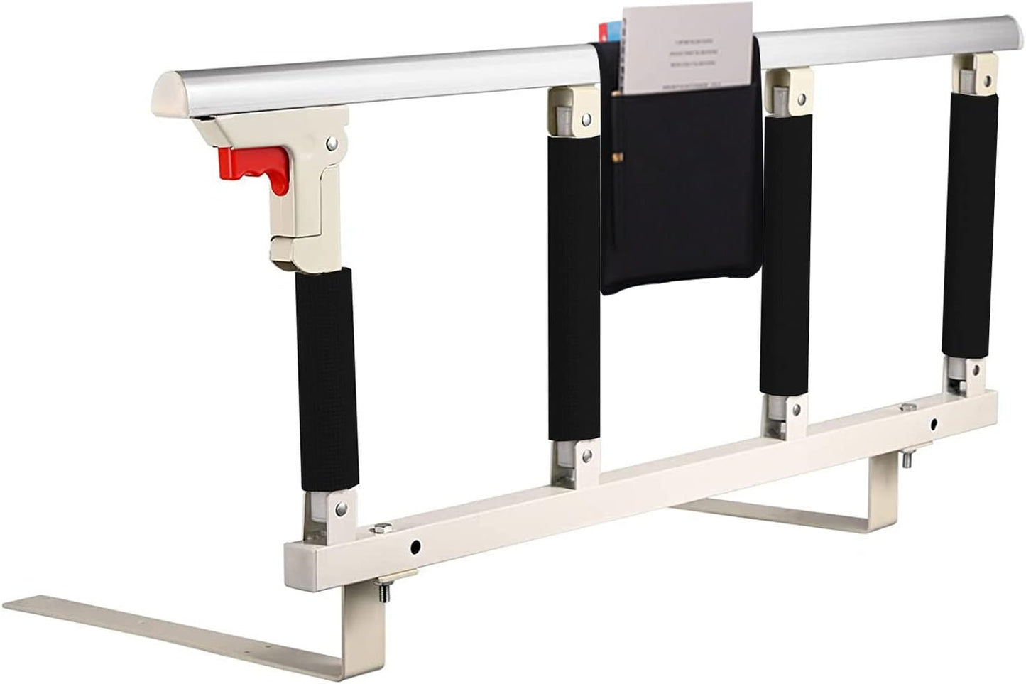 Faltbares Bettgitter, 96x40cm Weiss