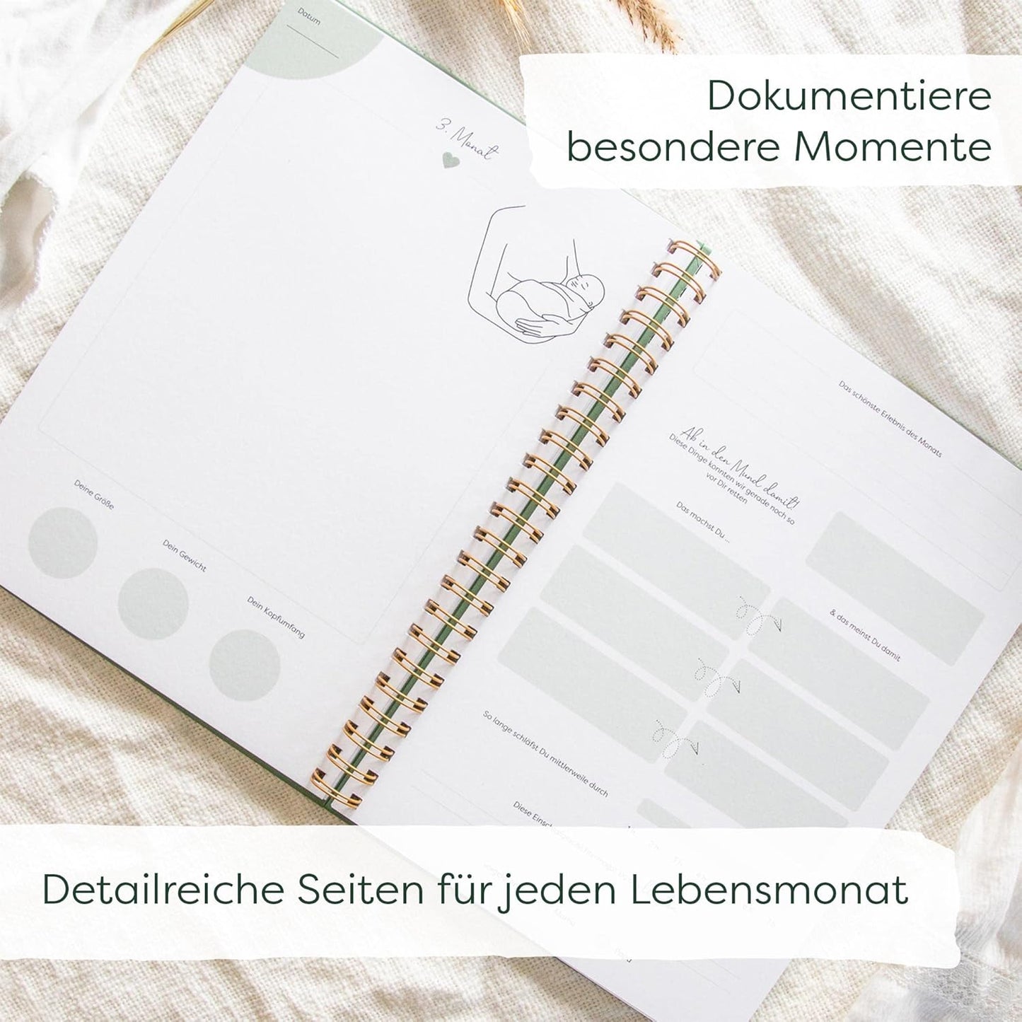 Babyalbum "Willkommen kleines Wunder"