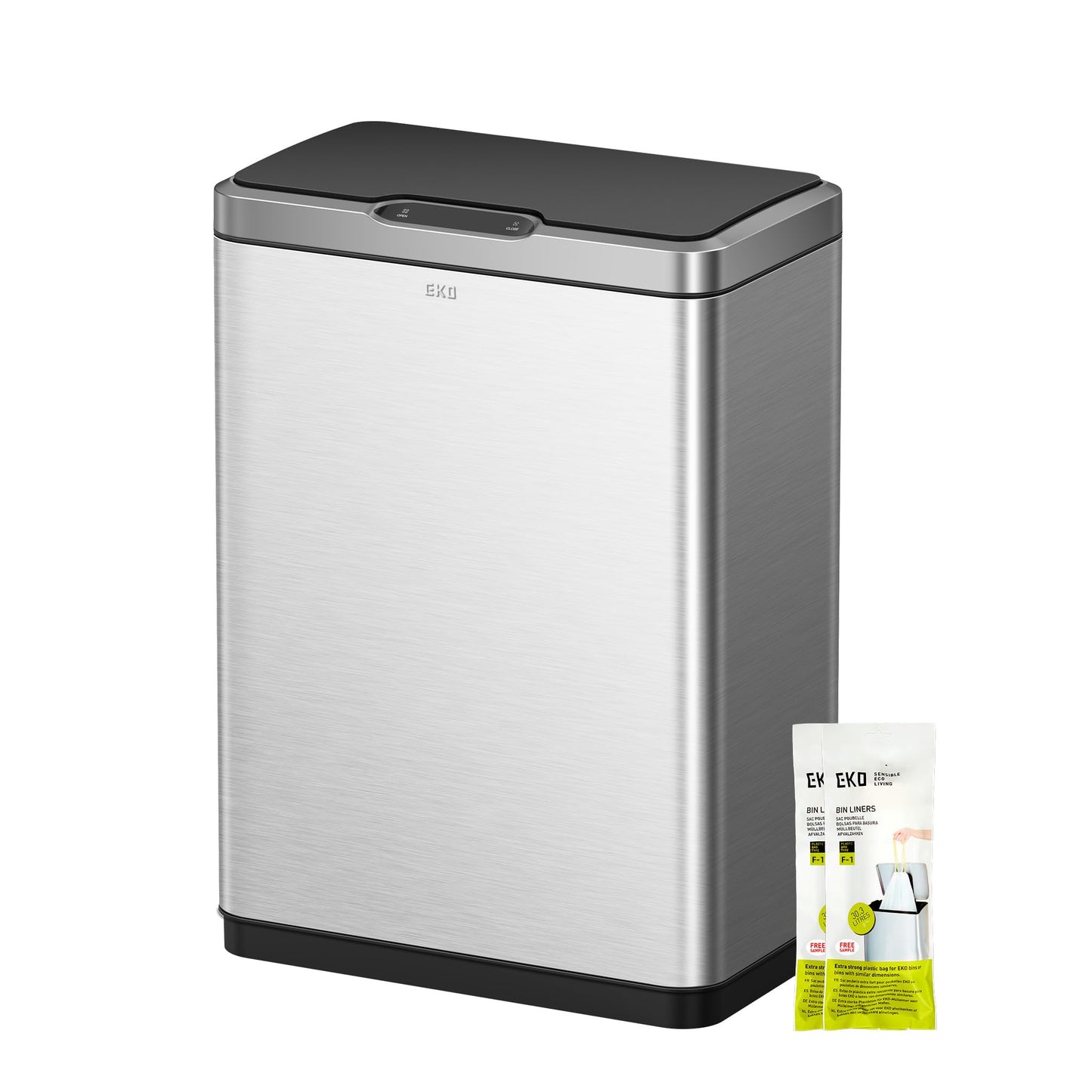 Mirage Mülleimer mit Sensor, 20+20 Liter