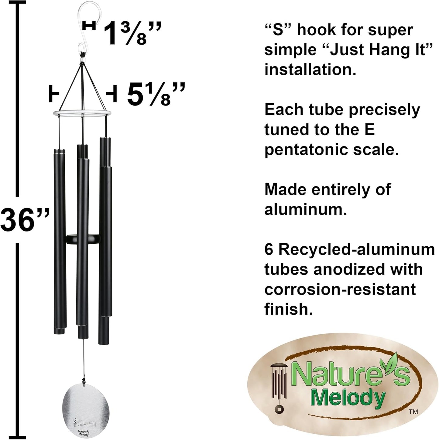 Klangspiel Aureole Tunes, 36 Inch (91 cm)