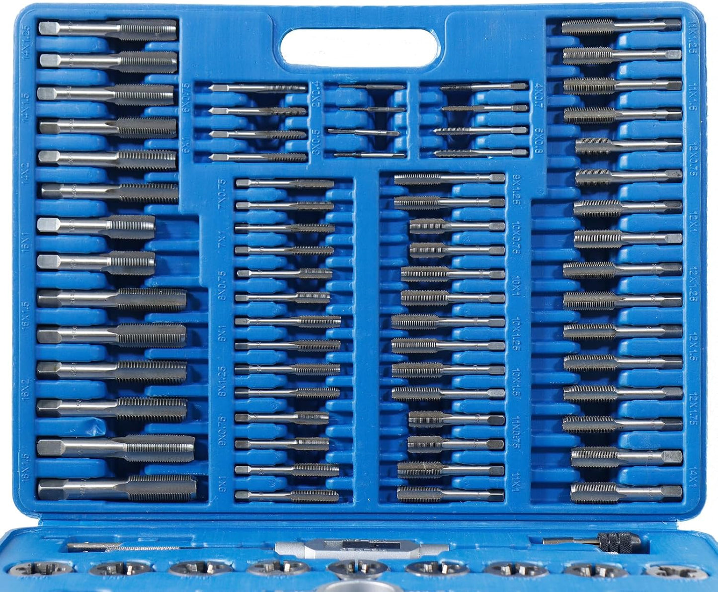 110-teiliges Gewindeschneider Set 5801V, 110tlg, M2-M18