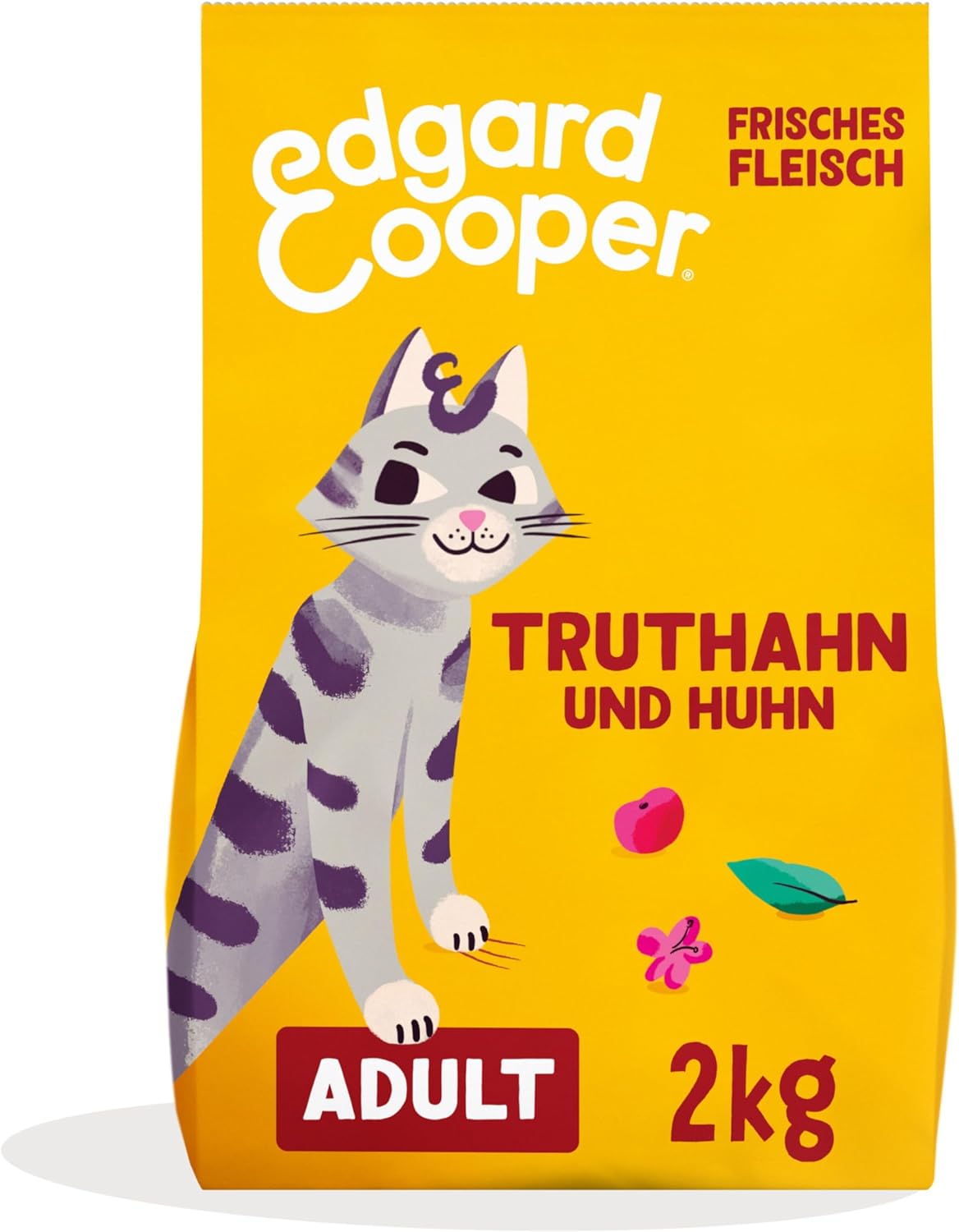 Katzenfutter trocken, Truthahn 2 kg (1er Pack)