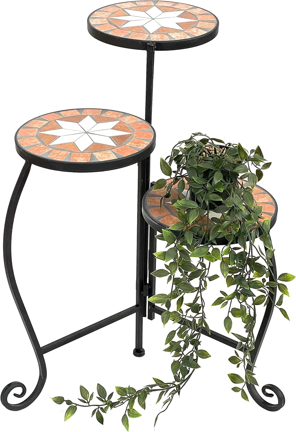 Blumentreppe Mosaik