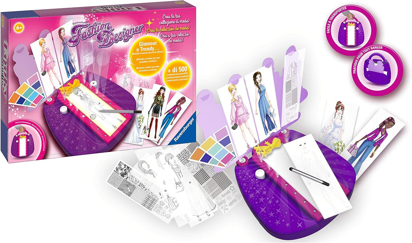 Fashion Designer Kreativspiel ab 6 Jahren, Klassisch