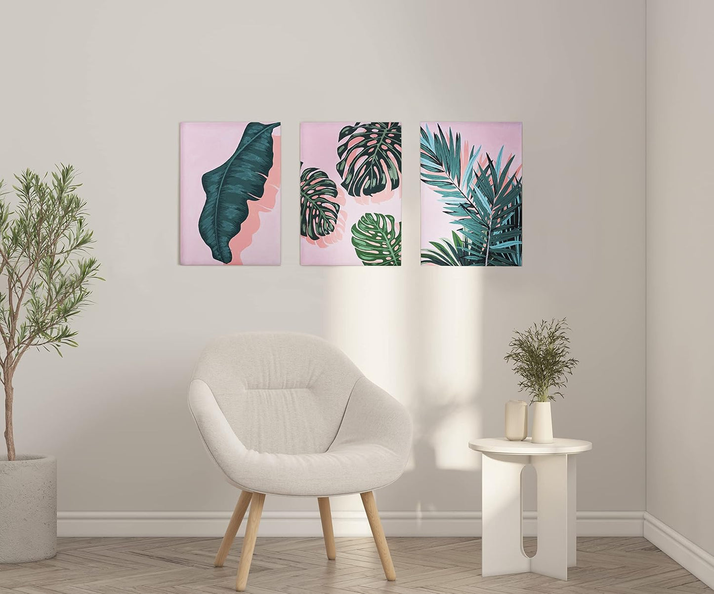 Malen nach Zahlen Set Plant Life, 3-teilig, Plant Life