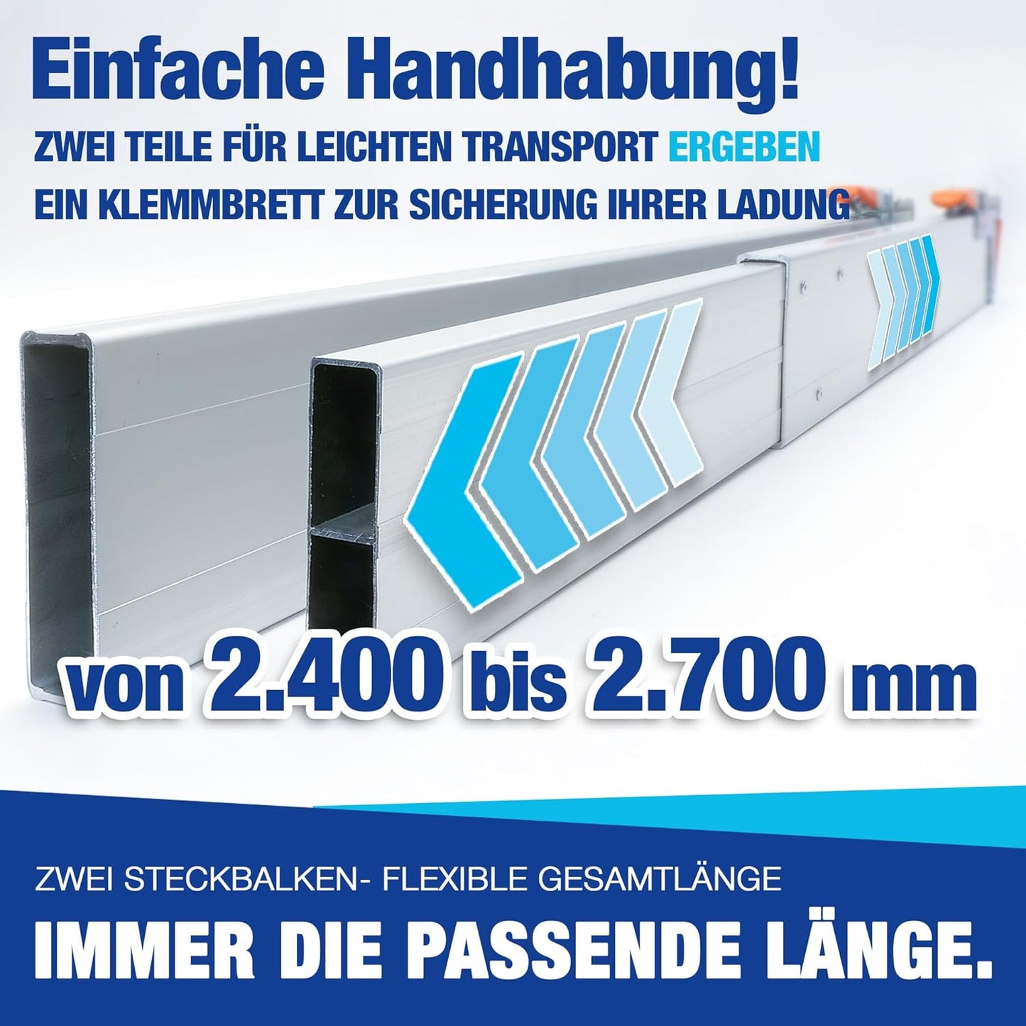 Ladungssicherung Zwischenwandverschluss für Anhänger, 1 Stück, Zwischenwandverschluss