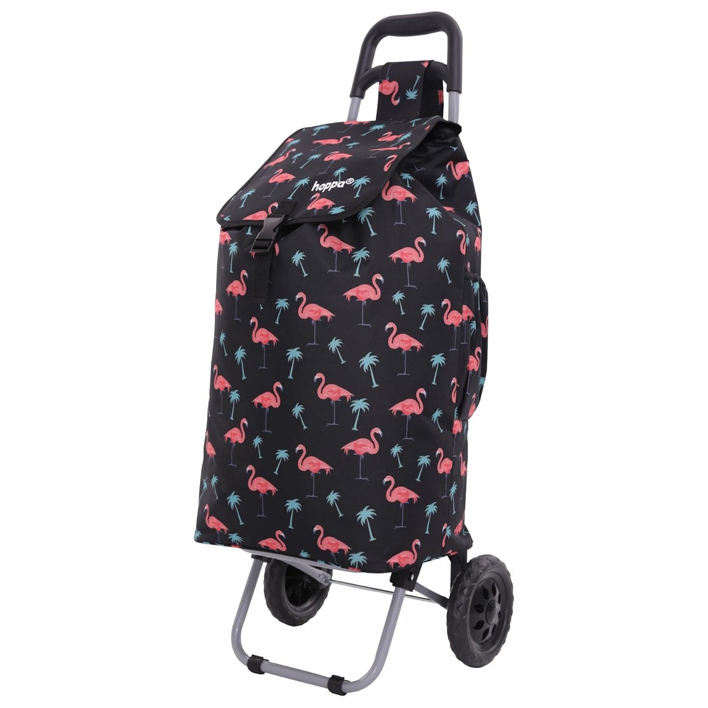 Einkaufstrolley, Schwarze Flamingos