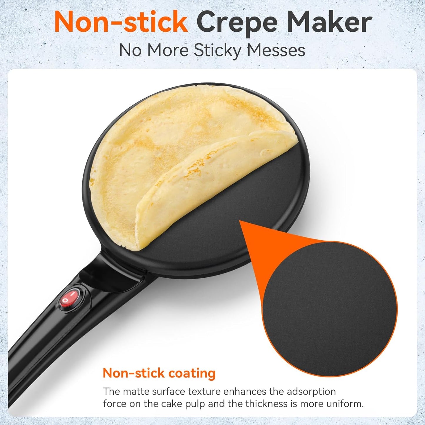Elektrischer Crepe Maker