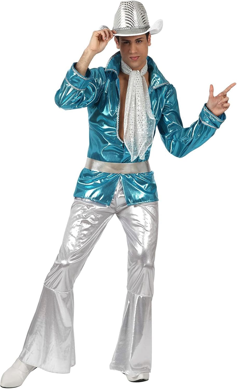 Disco-Kostüm für Herren, XS-S