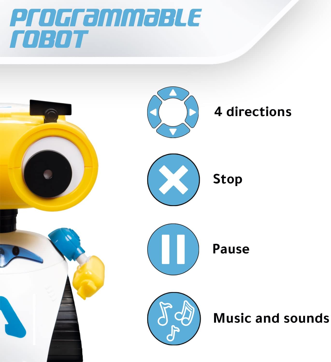 Programmierbarer Roboter - Andy, Kunststoff Modern