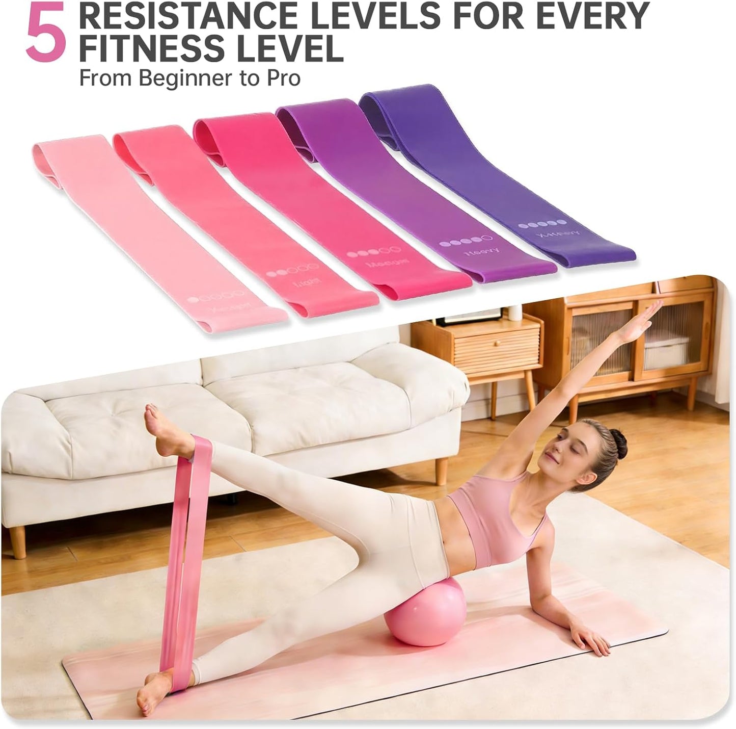 13-teiliges Pilates Ring Fitness-Set
