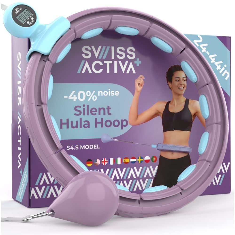S4.S Silent Hula Hoop Purple Blue