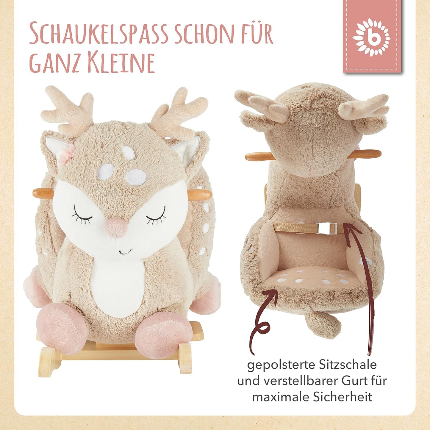 Schaukeltier Reh Ella, Reh Ella