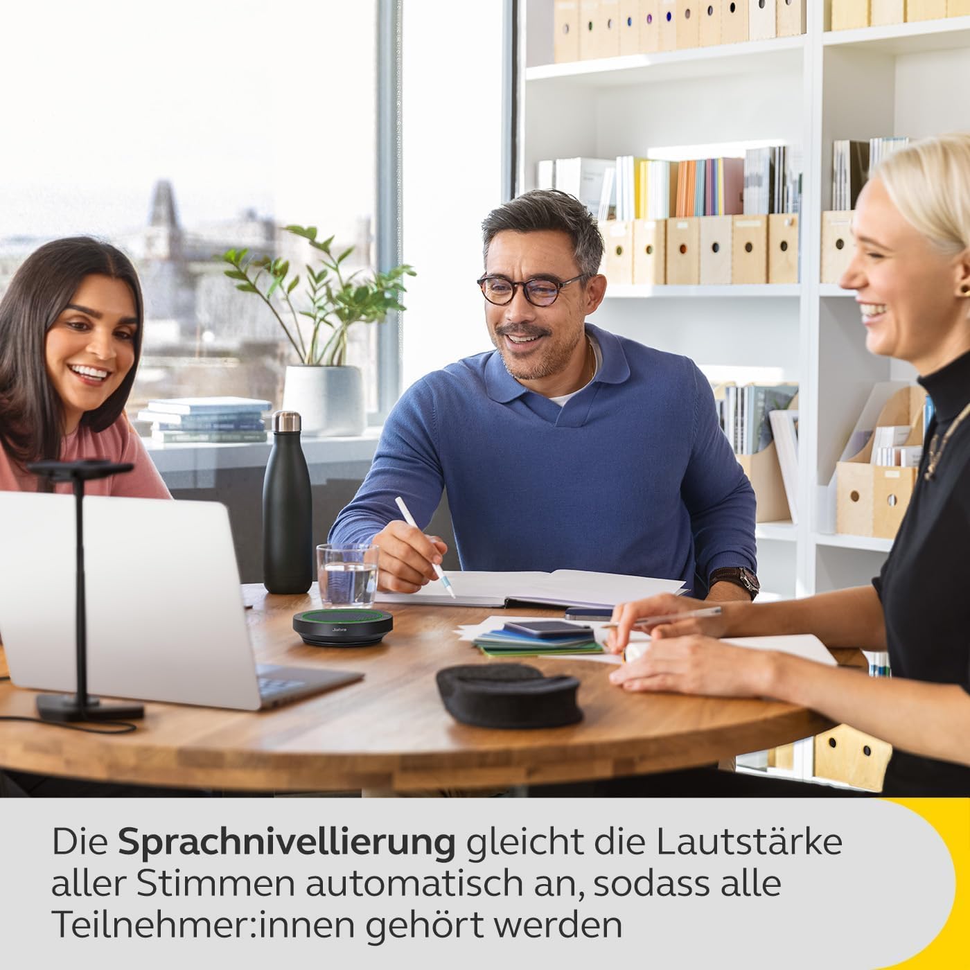 Bluetooth-Freisprechlösung Speak2 55 mit Geräuschunterdrückung, Ohne Dongle, Speak2 55, Bluetooth / USB-A / USB-C, Optimiert für Microsoft Teams