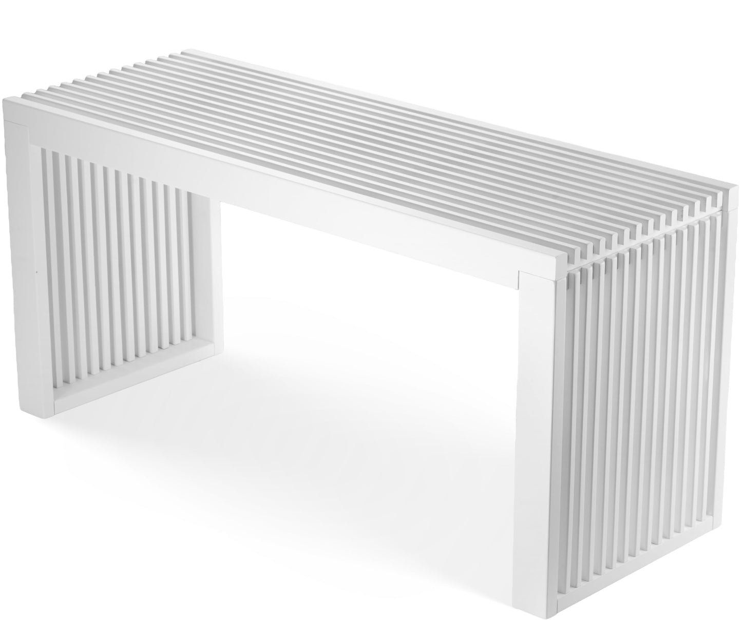 Sitzbank für Flur & Esszimmer, Weiss Lang ohne Schuhablage