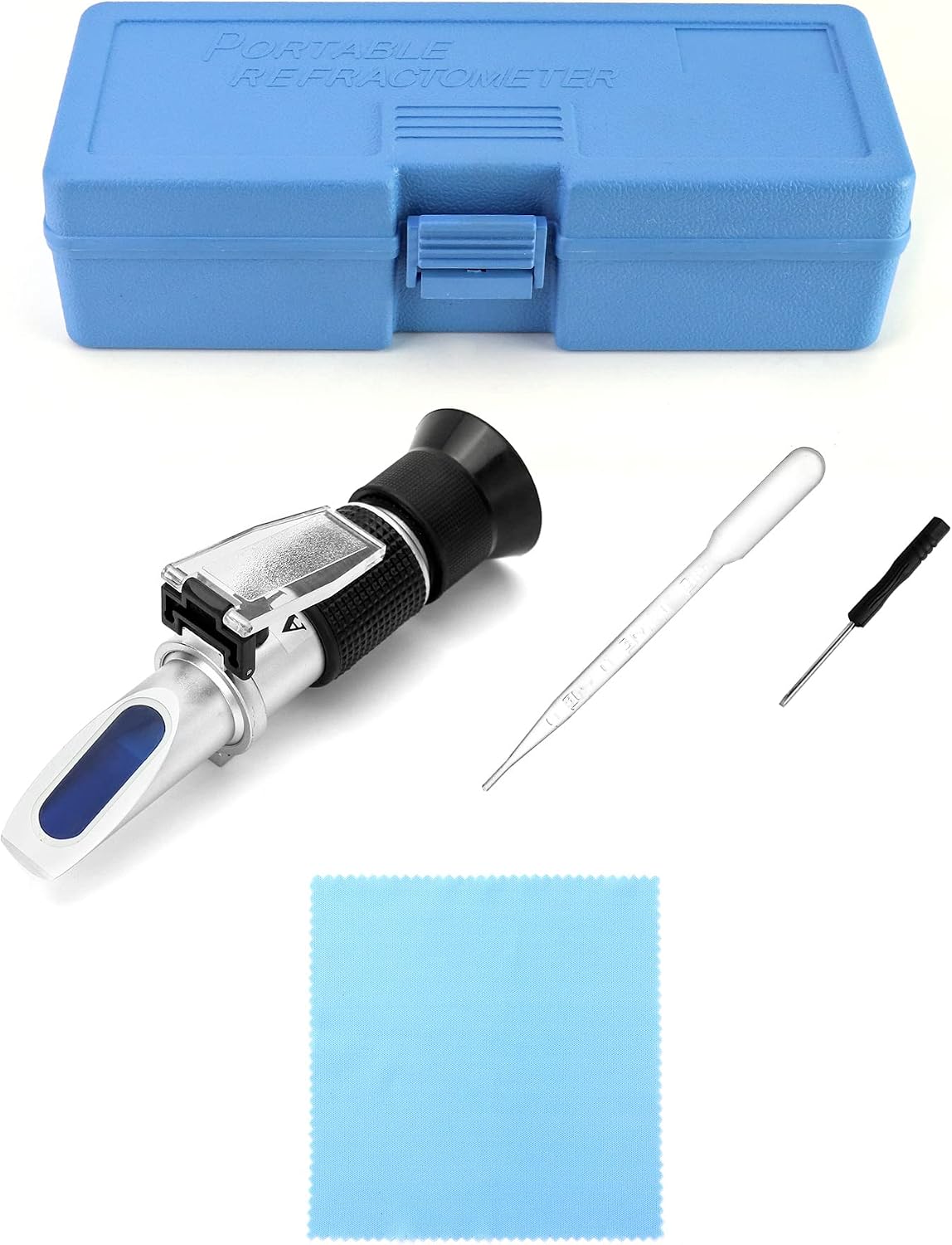 Imker Refraktometer mit Temperaturkompensation, Brix 0-80% (verfügbar für Honig)