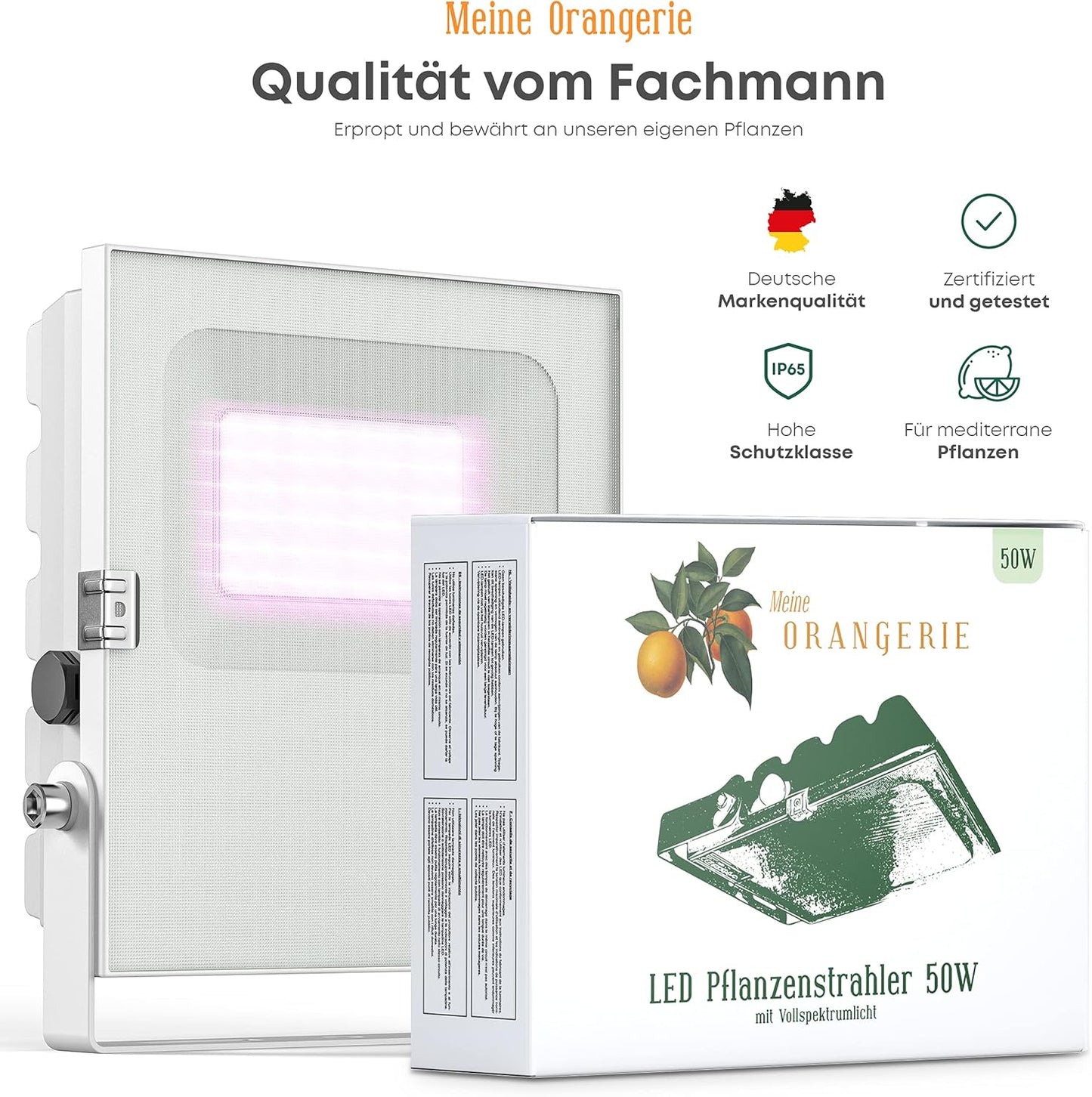 Pflanzenlicht, 50.0 Watt