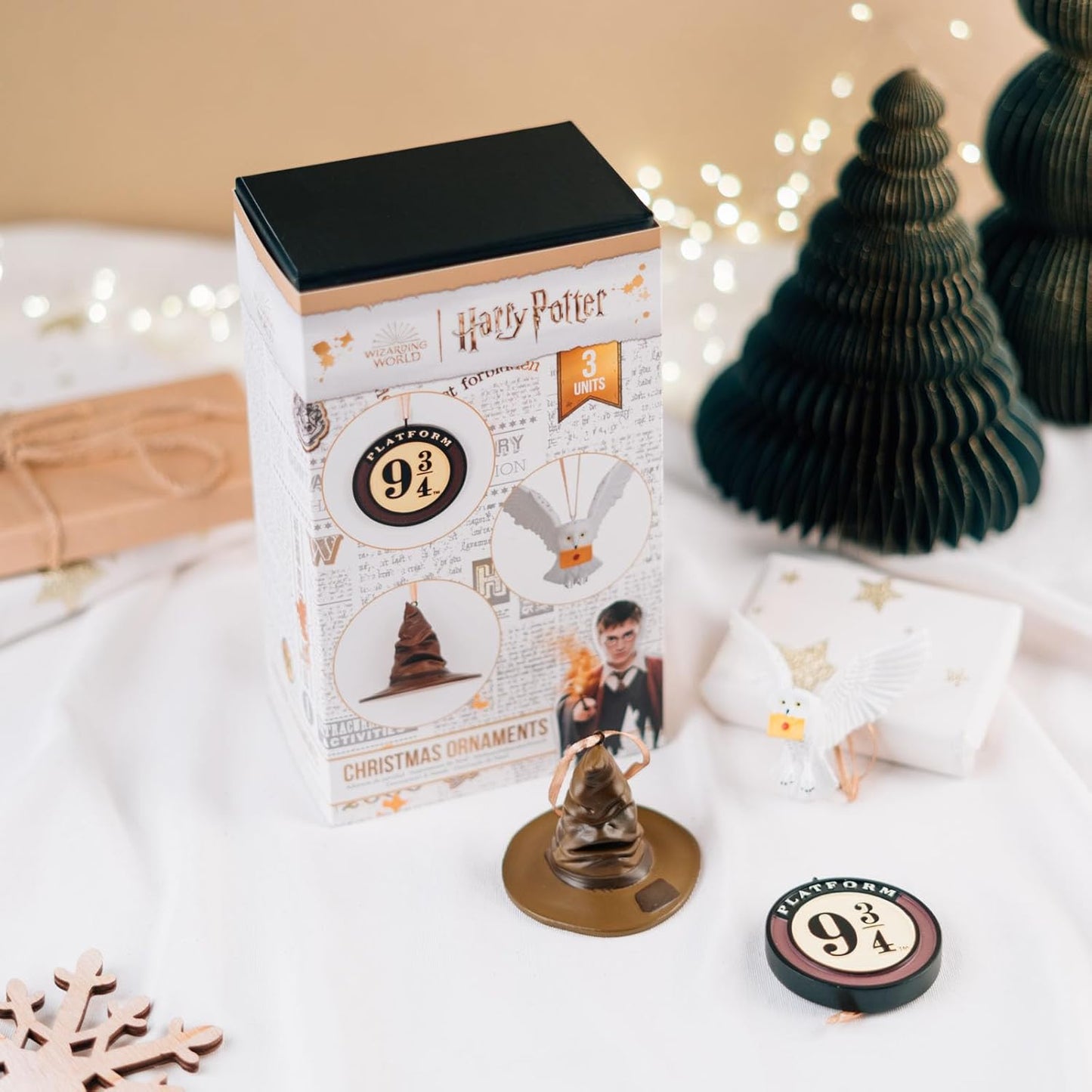 Harry Potter Christbaumschmuck, Weiss