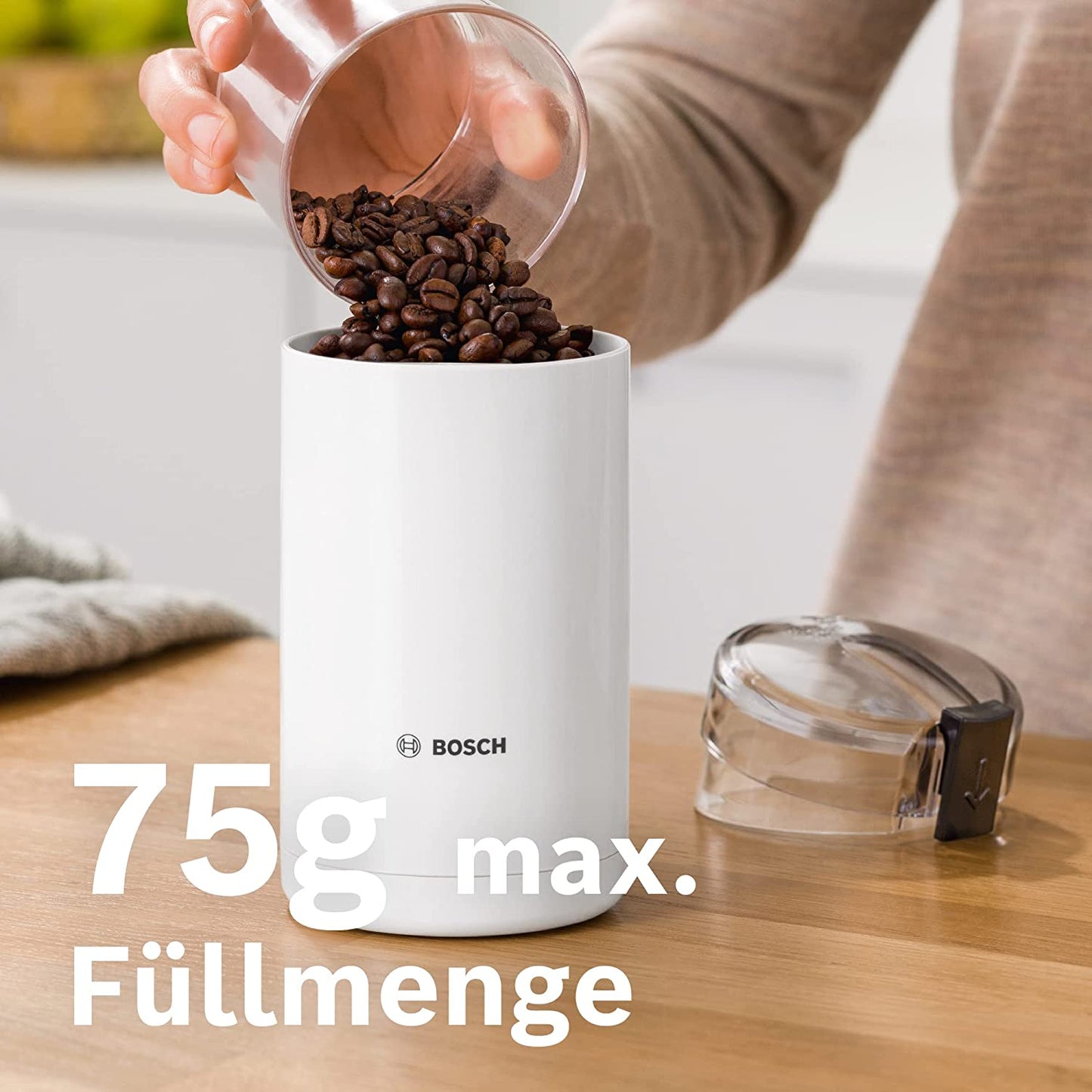 TSM6A011W, Kaffeemühle